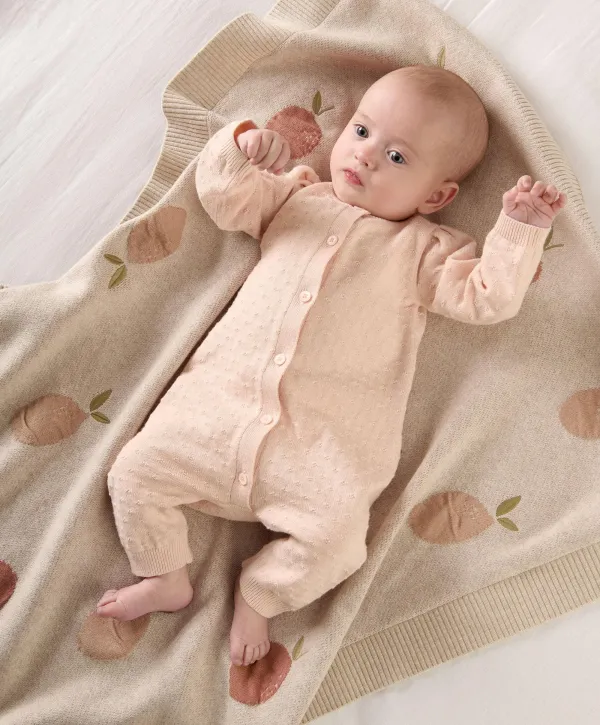 Knitted Romper - Pink