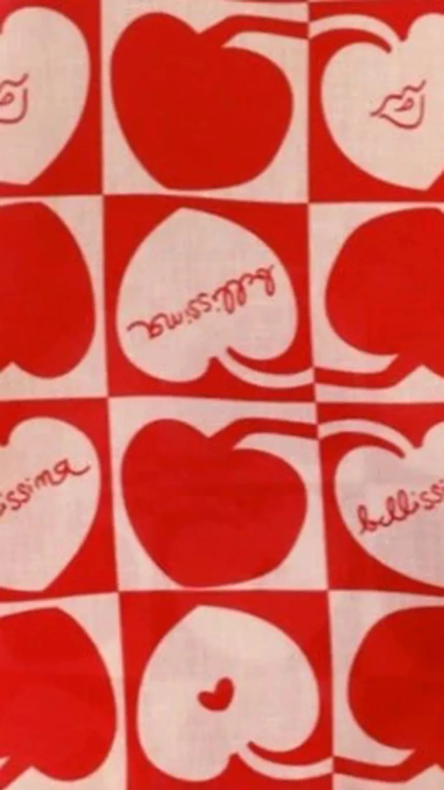 Red And White Lapel Shirt