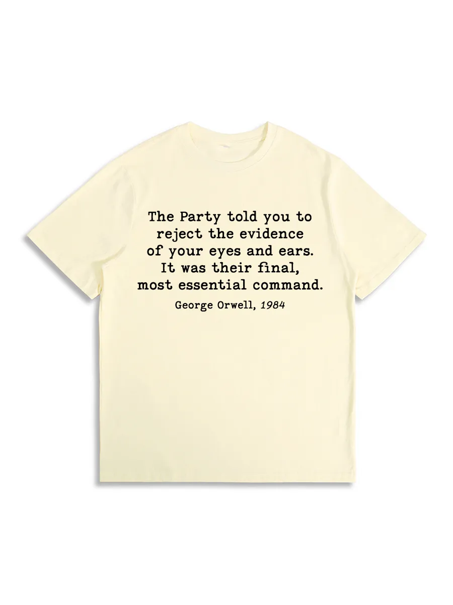George Orwell 1984 Anti Trump Liberal Resist T-Shirts