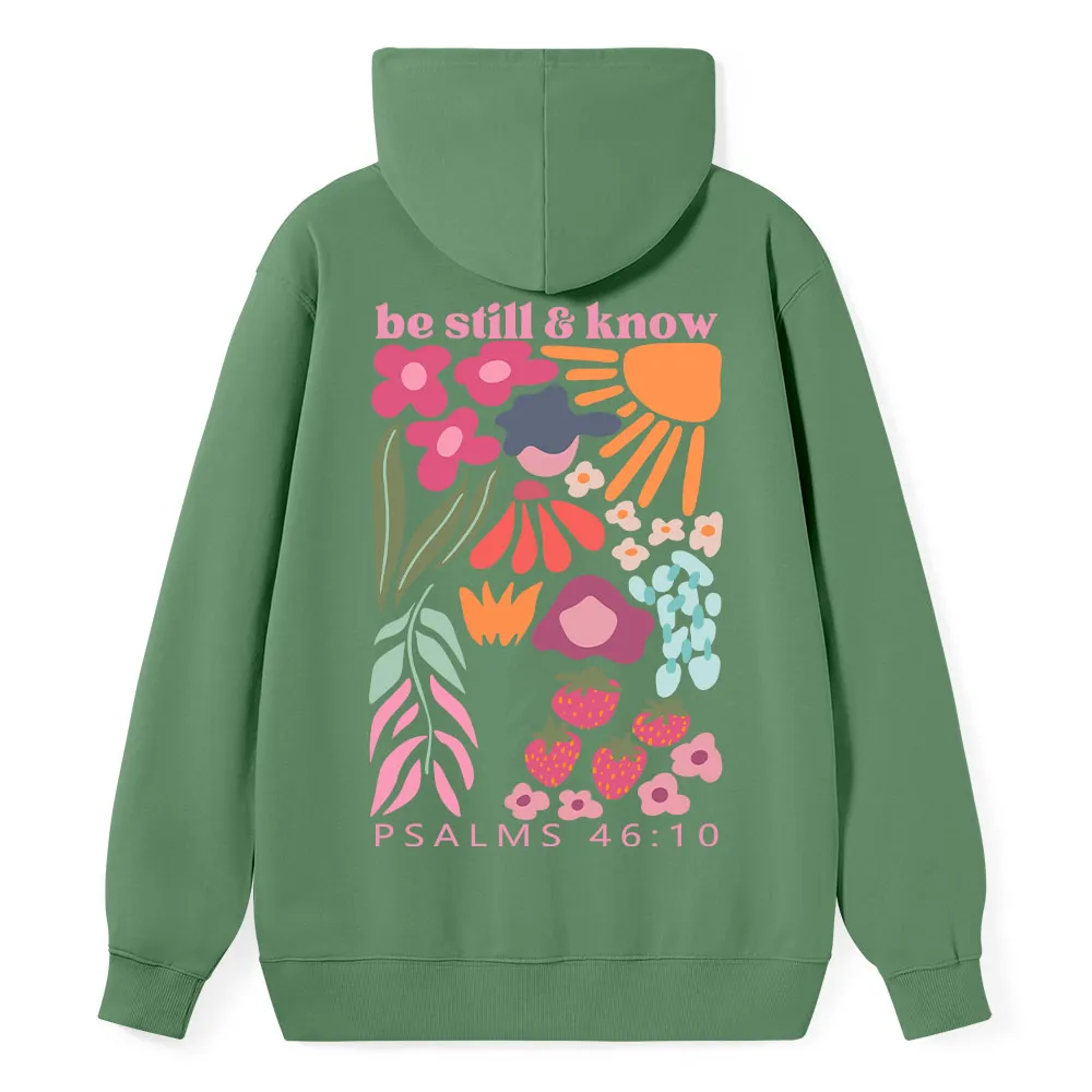 Be Still And Know Christian Classic Hoodie