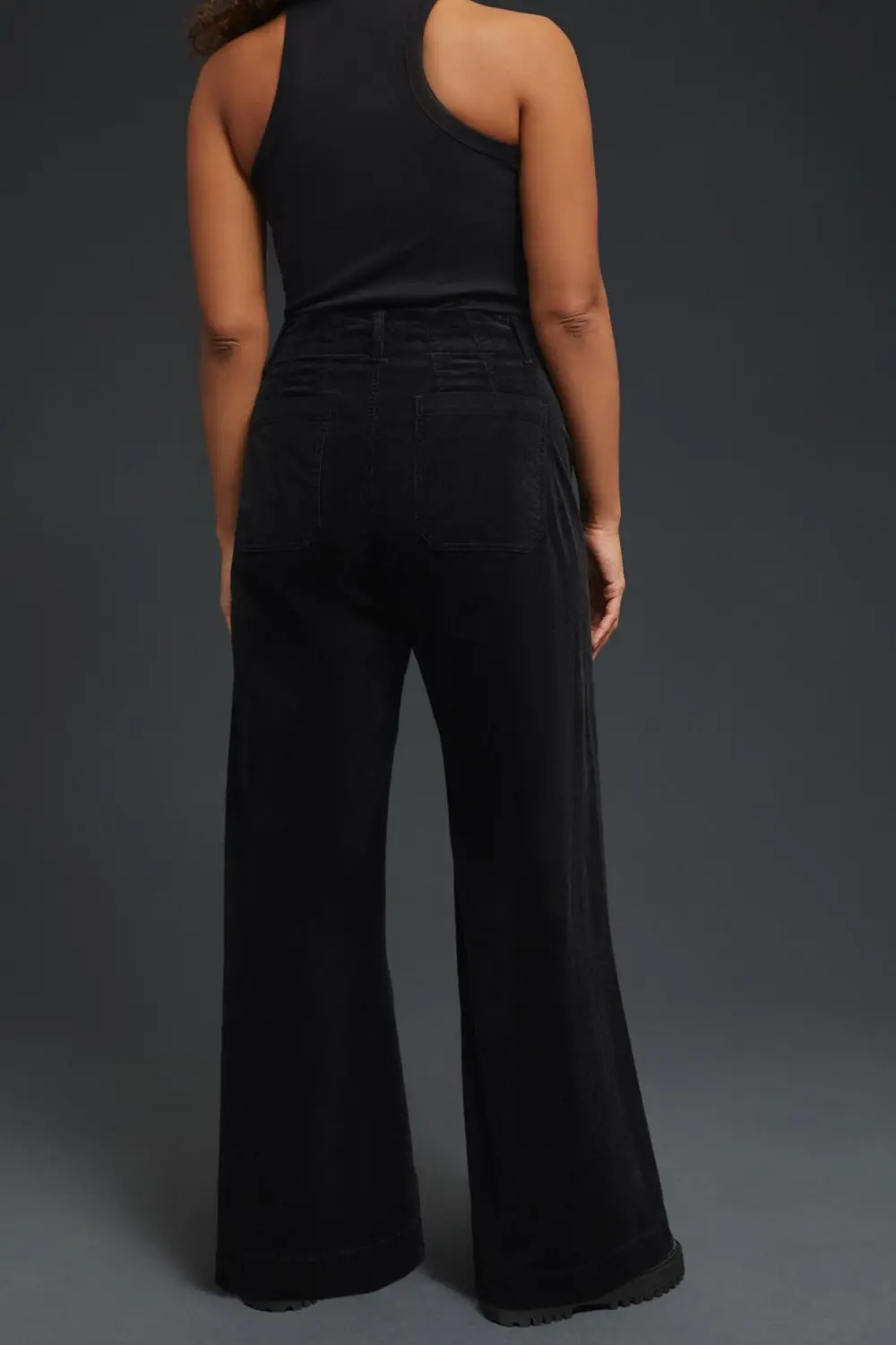 Colette Corduroy Wide-Leg Pants