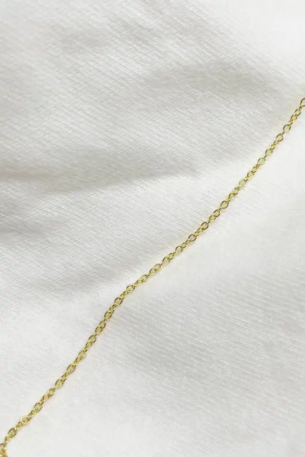18K Gold Plated Ball Chain Necklace