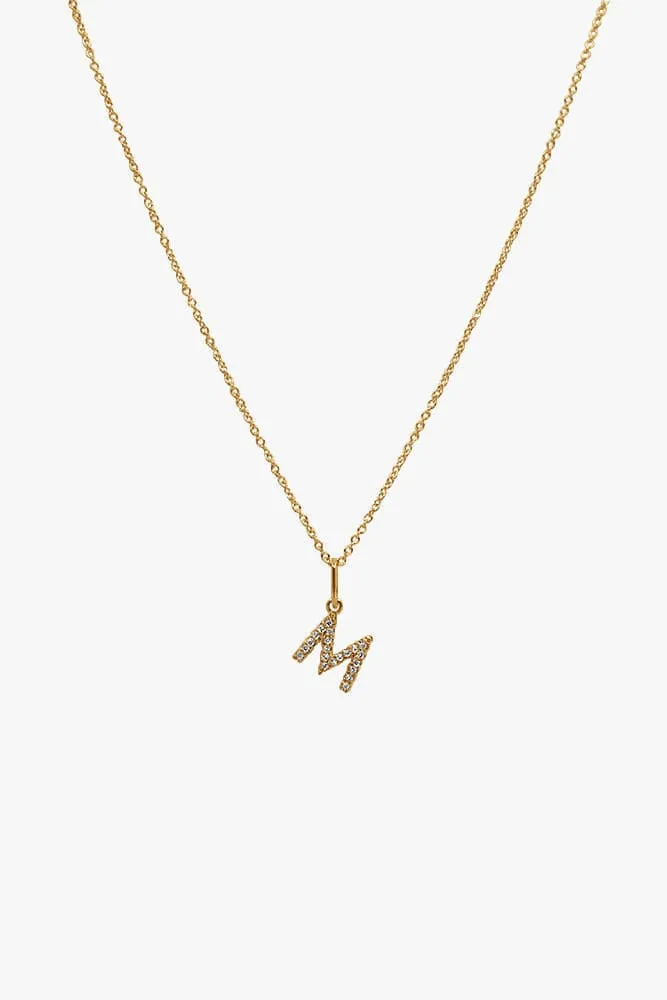 Gold Letter Necklace