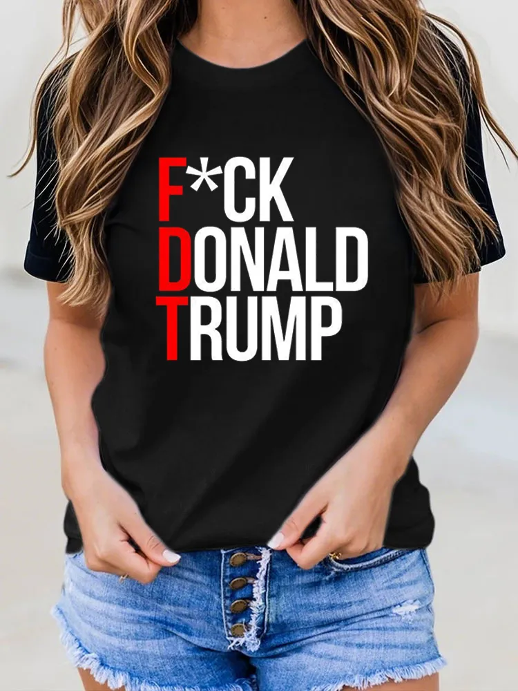 FTD Apparel Men'S F*Ck Donald Trump FDT T Shirt