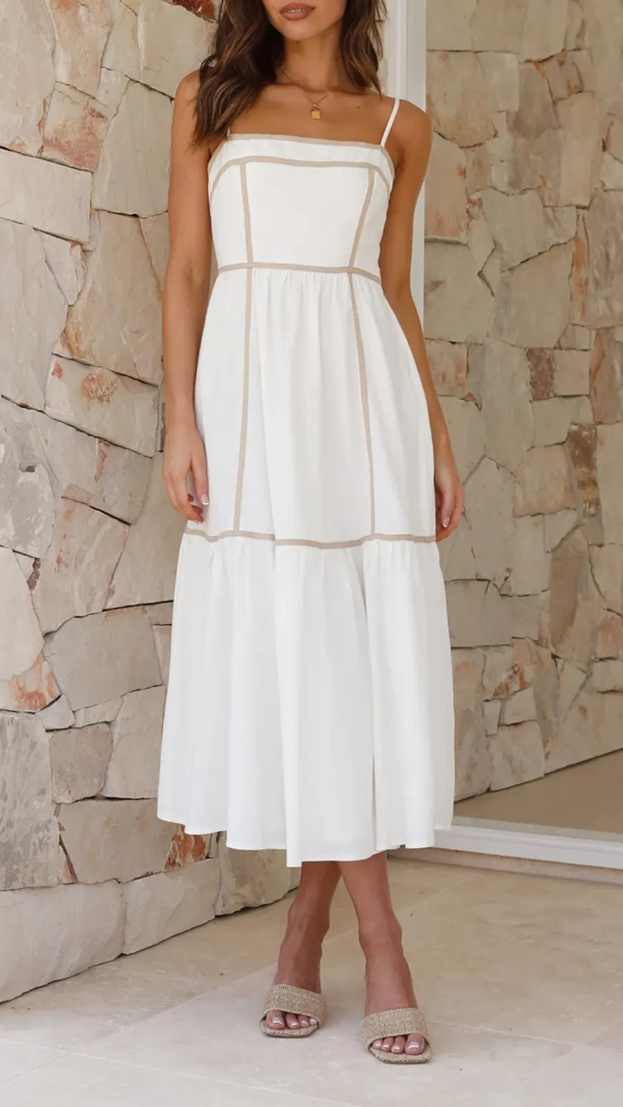 Holiday-Inspired Midi Dress