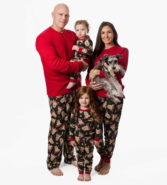 Home Sweet Home Organic Cotton Matching Family Pajamas