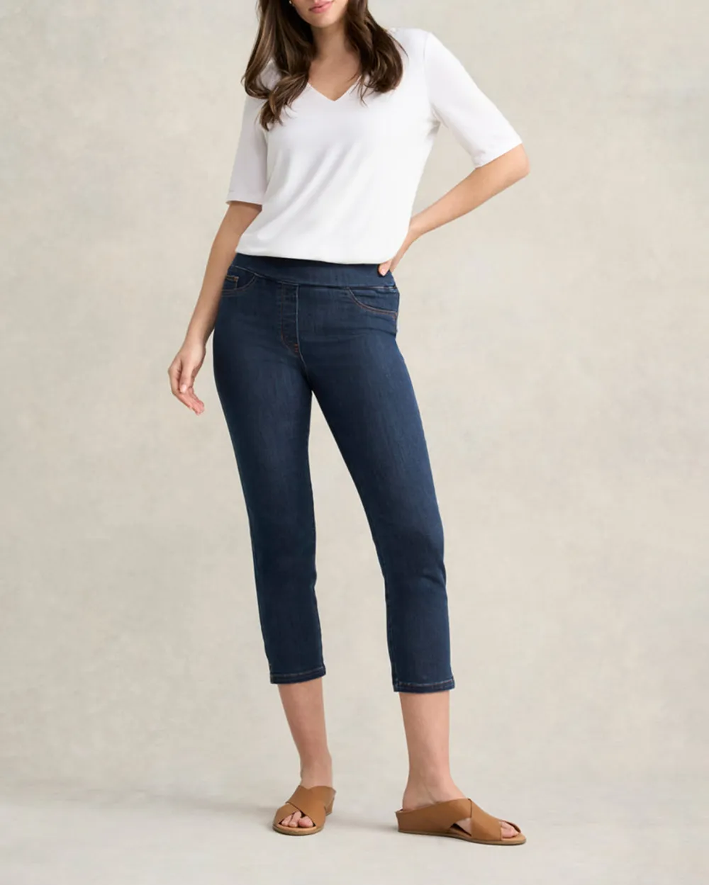 Ankle Length Slim Fit Pants