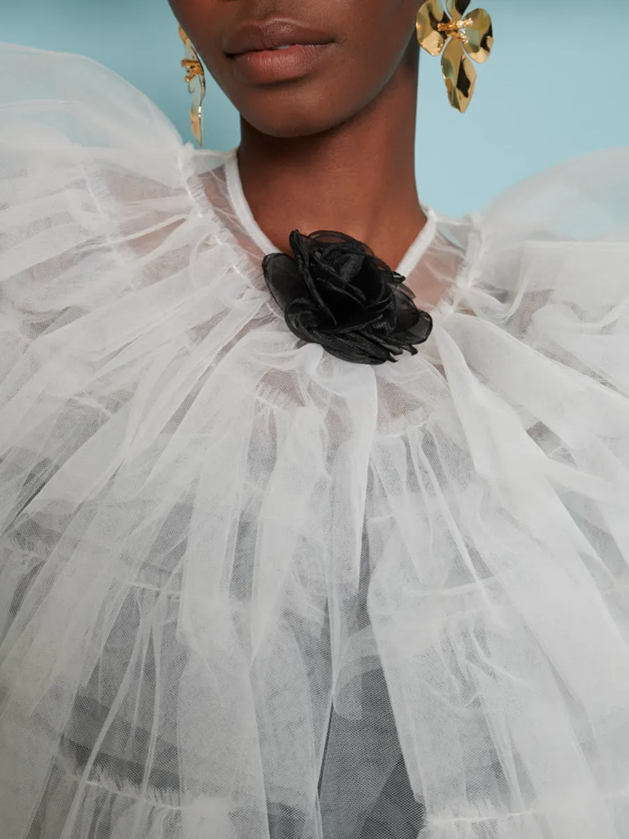 Casual Spell Tulle Bolero