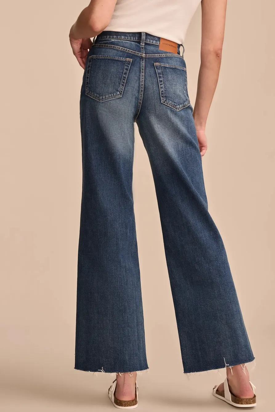 Stevie High Leg Rise Wide Leg