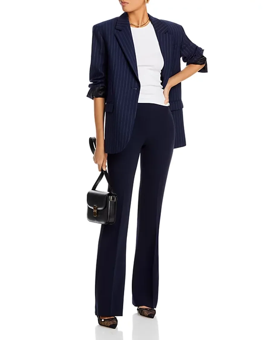 Flared Leg Silhouette Pants