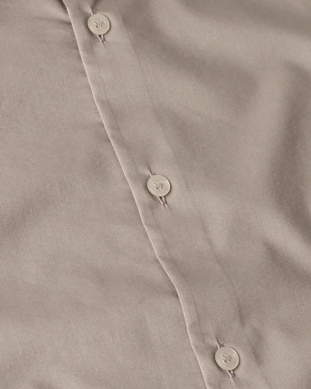 Leisure Soft And Comfortable Slim-Fit Dark Light Grey Shirt