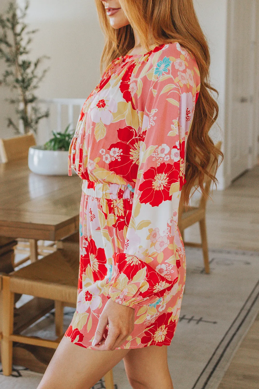 Soft And Breathable  Floral Print Jumpsuit