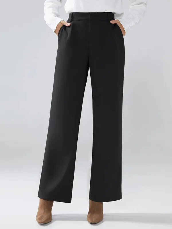 Urban High Waisted Solid Color Pants