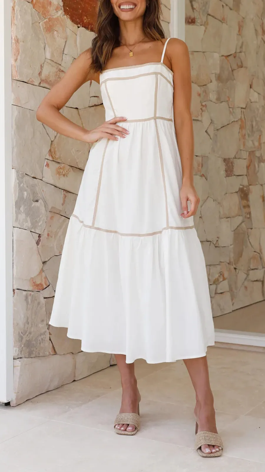 Holiday-Inspired Midi Dress