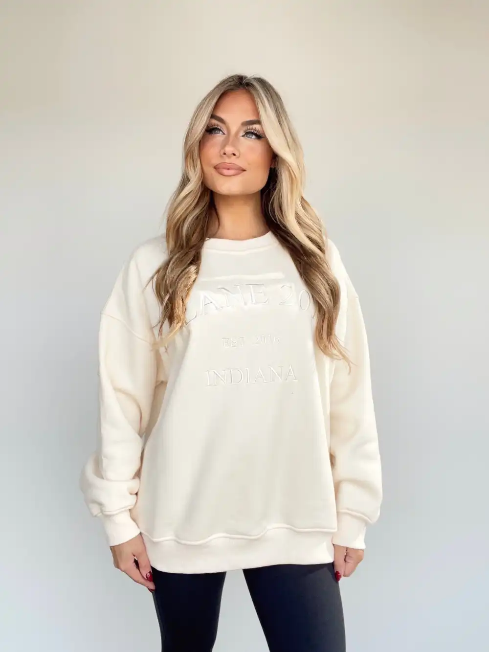 Lane 201 Embroidered Sweatshirt