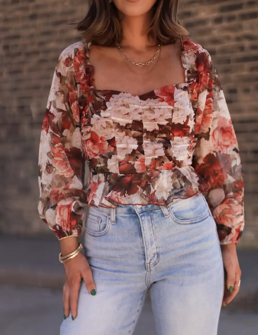 Rustic Romance Top