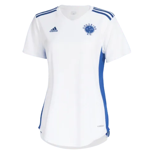 Camisa Cruzeiro Away 22/23 Feminina - Branca
