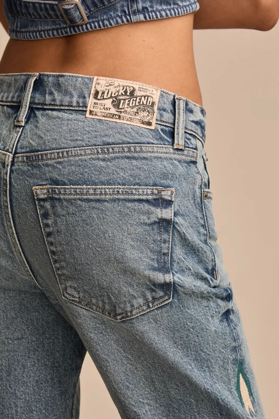 Patch Pocket Pull On Jean