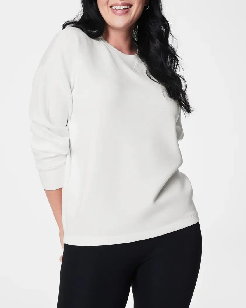 Long-Sleeved Crewneck Casual Sweatshirt