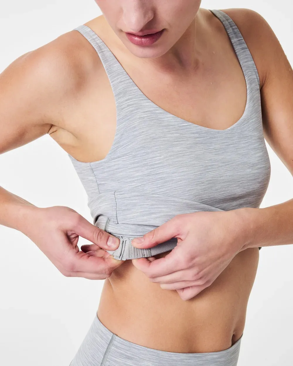 Heather Grey Spacedye Shelf Tank