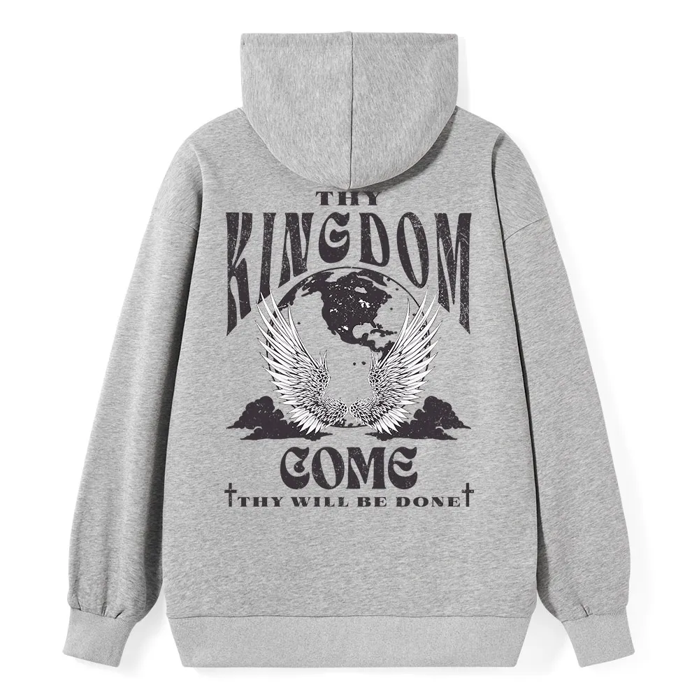 Thy Kingdom Come Classic Christian Hoodie