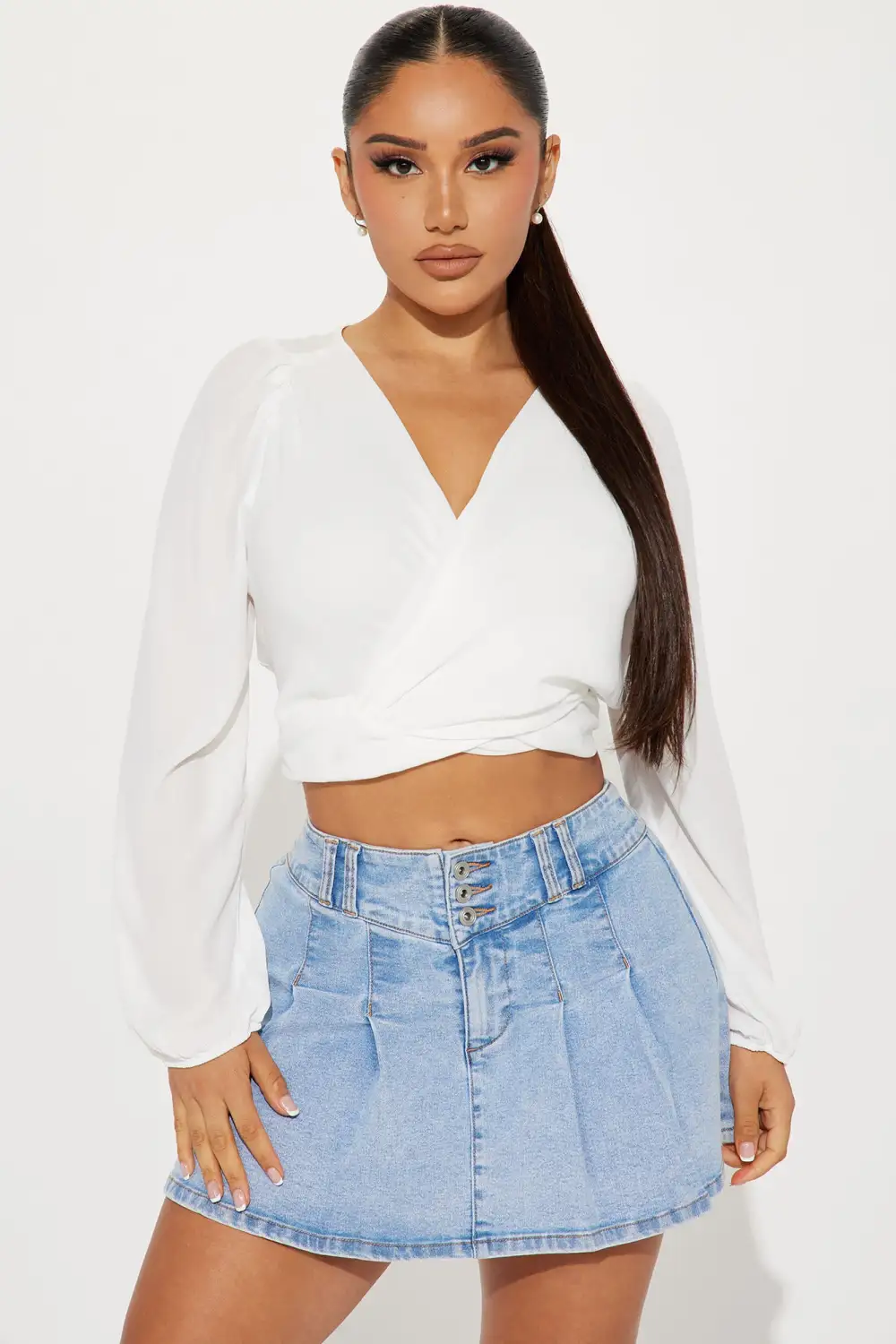 Lydia Blouse Top - Off White