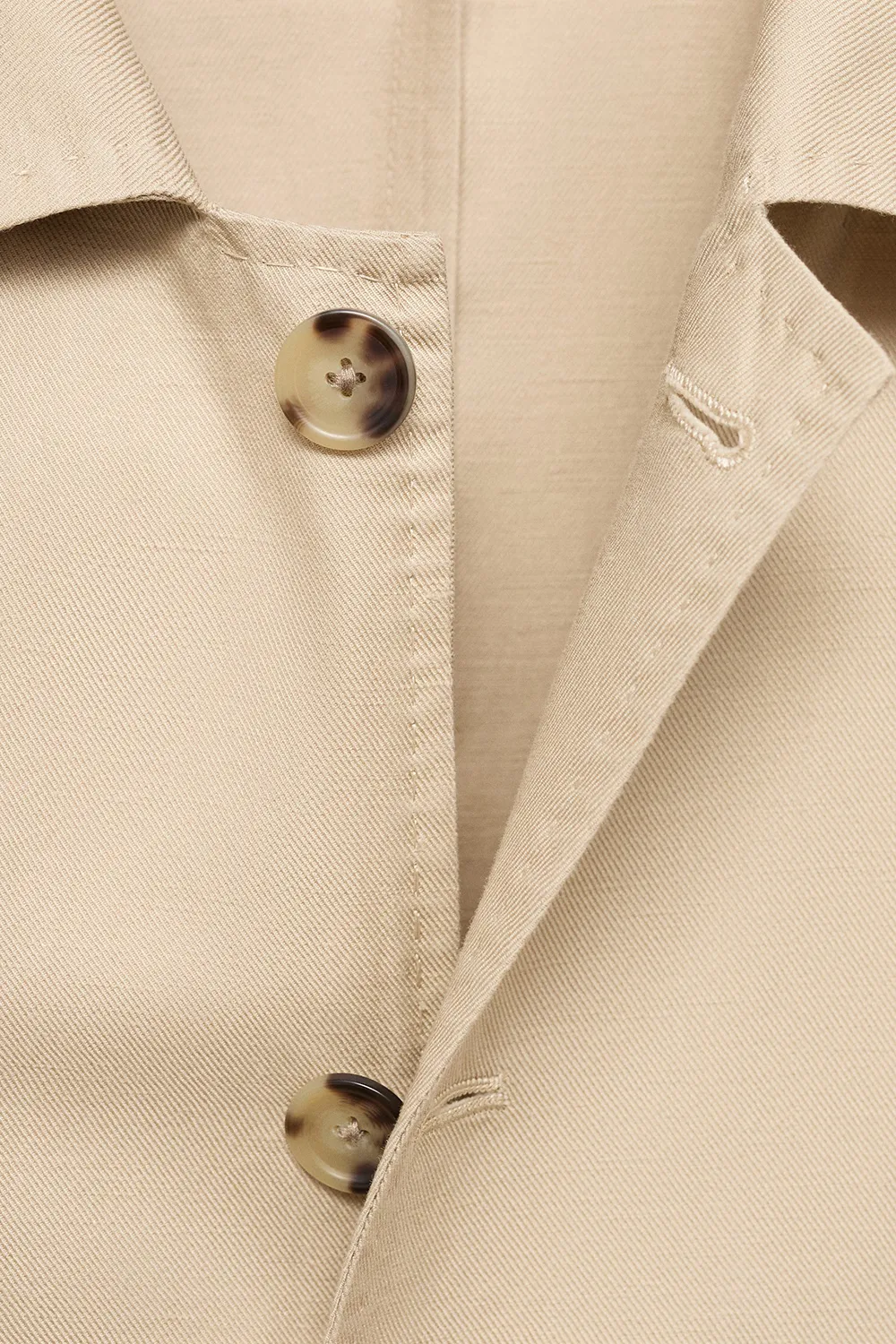 Lyocell Linen Overshirt With Pockets