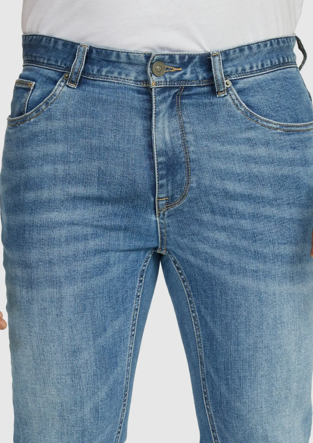 BLACK SUPERFLEX SLIM DENIM