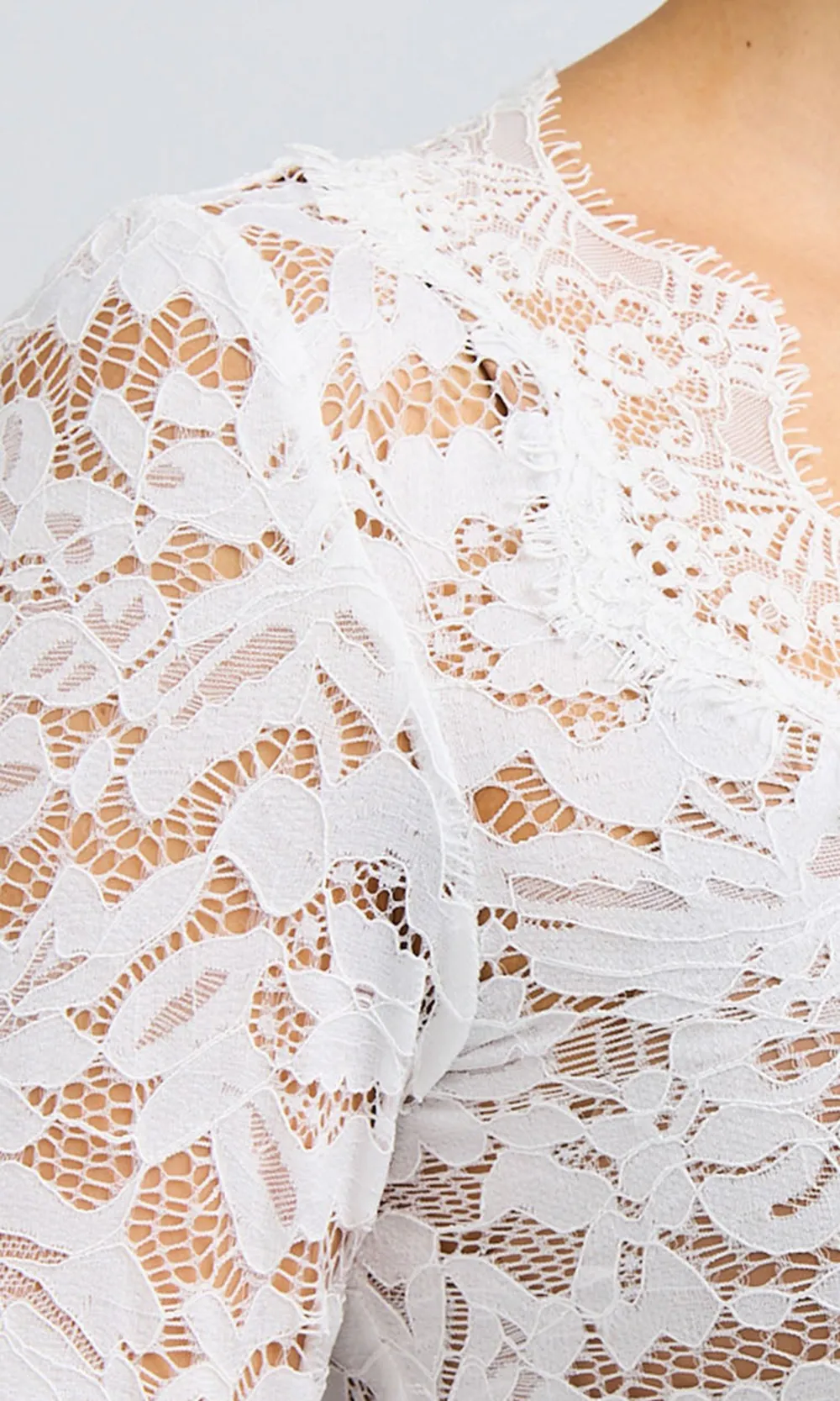 Lace Long Sleeve Top