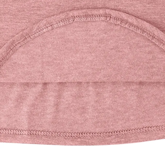 Women‘s Casual Short-Sleeved Top V-Neck Zipper Solid Color Button T-shirt Blouse