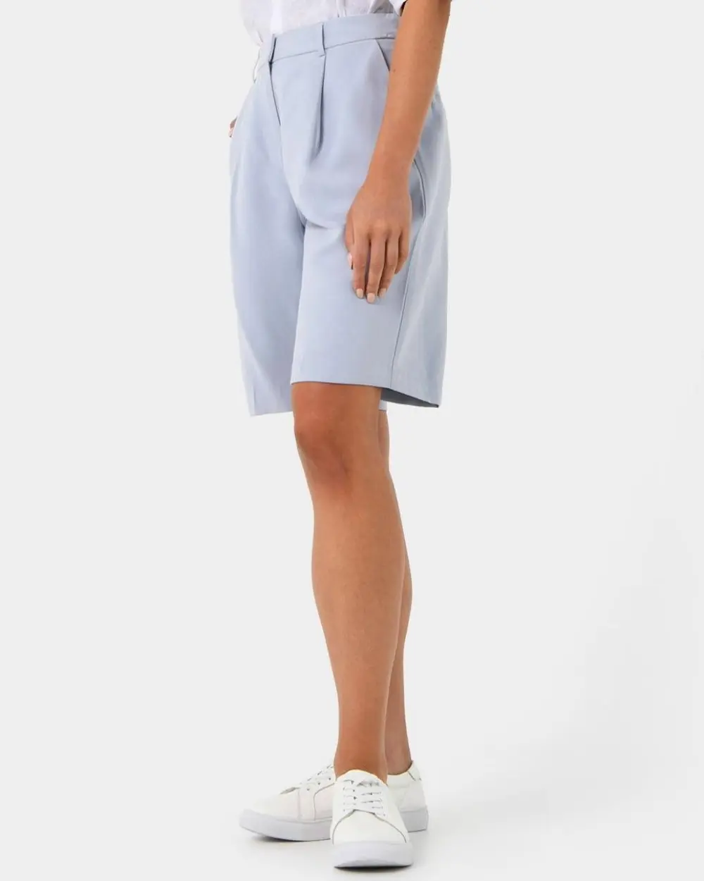 Tailored High Waisted Shorts