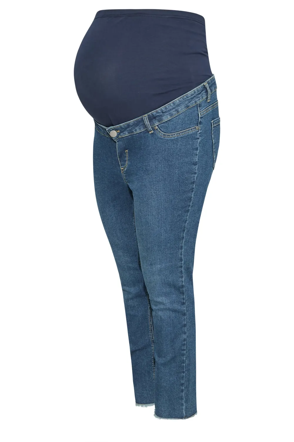 BUMP IT UP MATERNITY Curve Blue Stretch Straight Leg Jeans