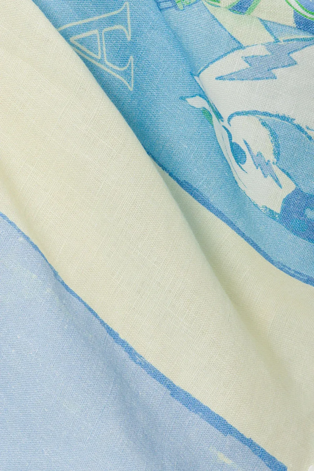 Patchwork Print Mini Skirt