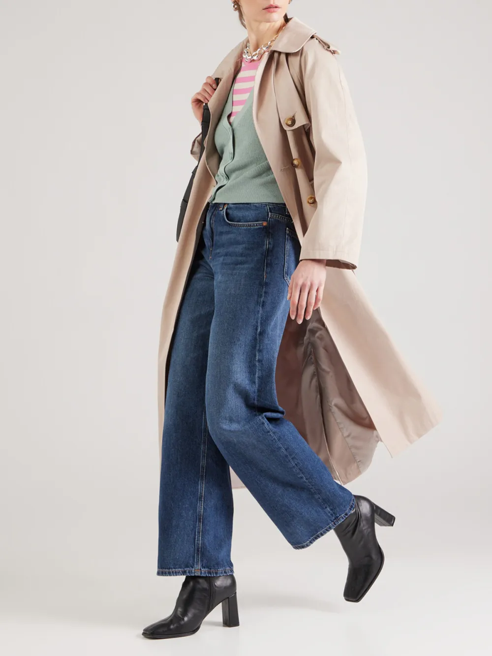 Plain Colored Casual Style Knitwear Sweaters