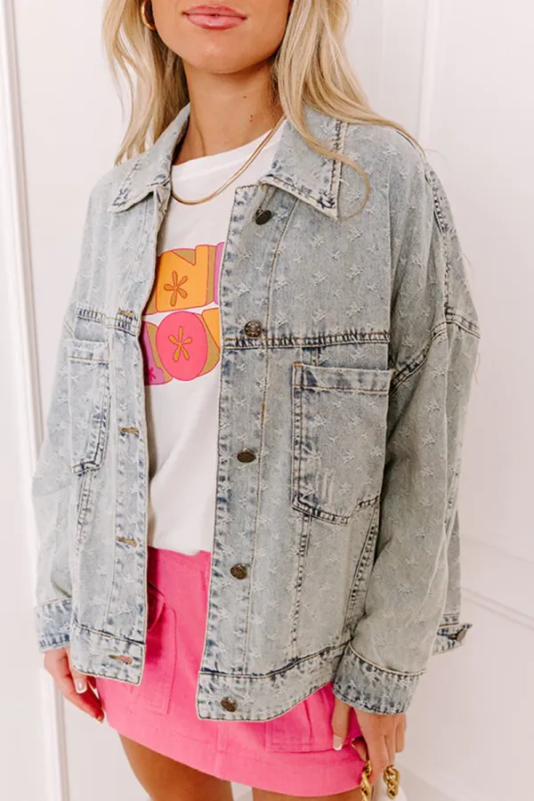 Fashionable Women's Denim Jacket