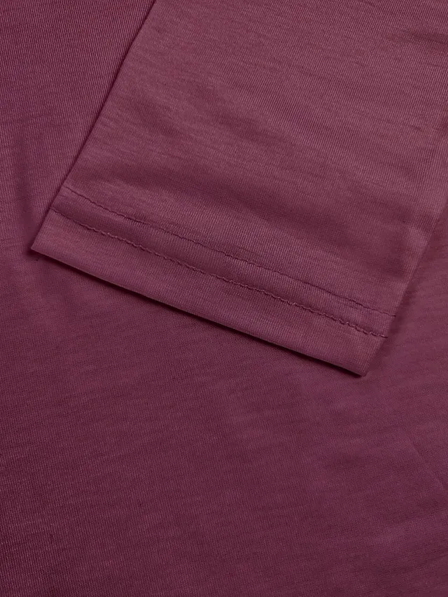 Women's Plus Size T shirt Tee Pink Blue Purple Graphic Floral Print Long Sleeve Casual Weekend Daily V Neck Regular Fit Floral Painting Fall & Winter