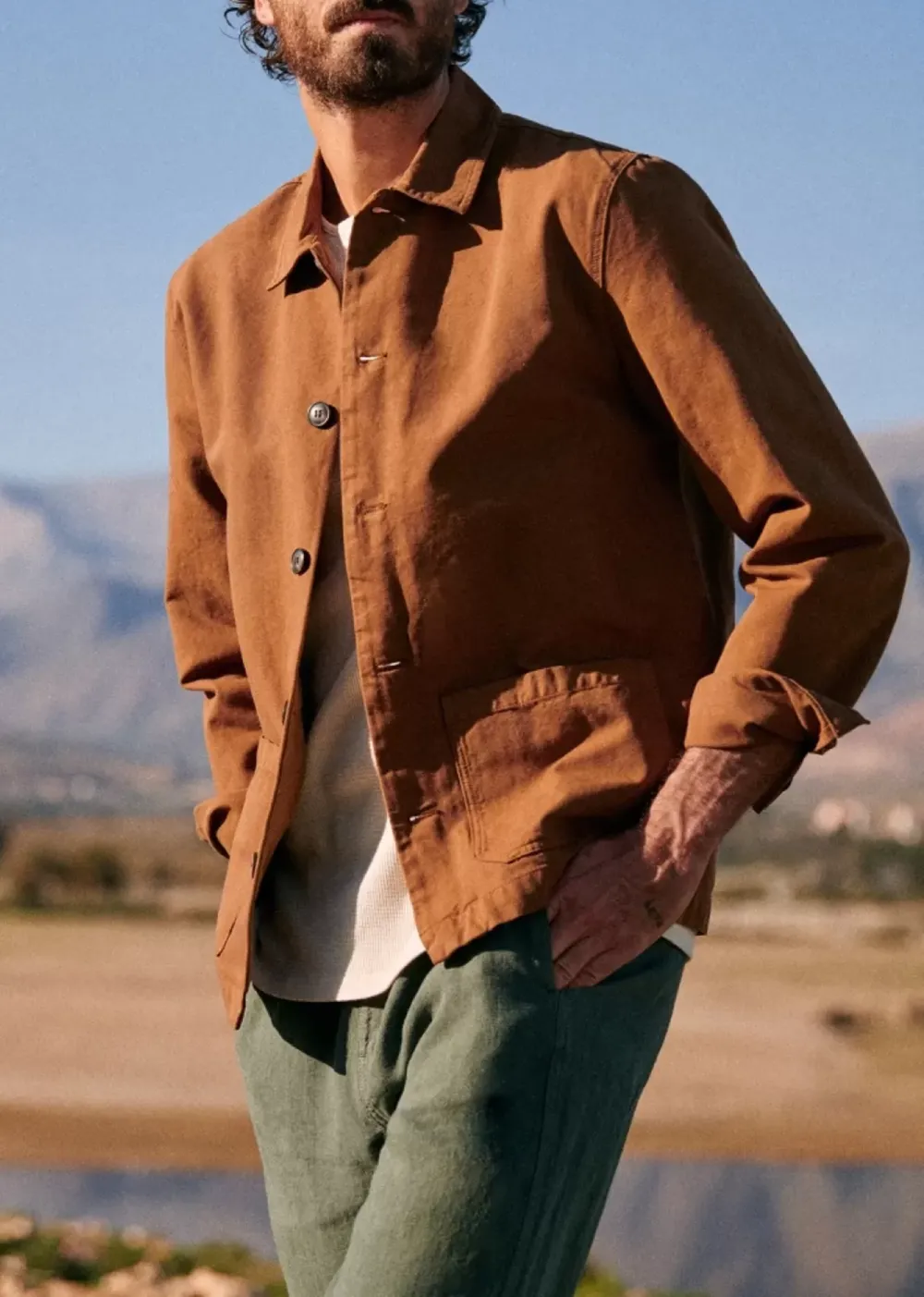 Plain Slight Stretch Jacket