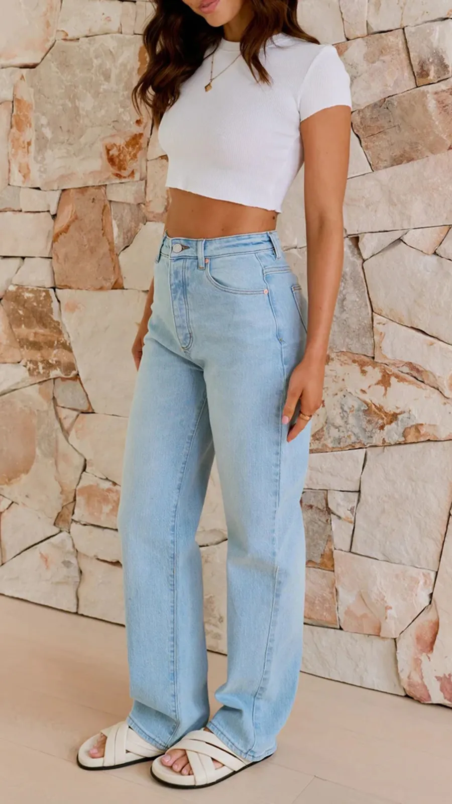 High Baggy Fit Jeans