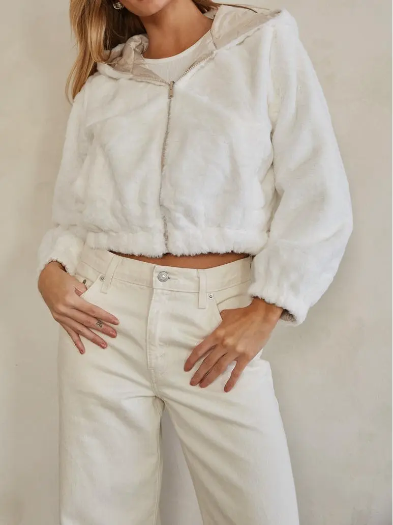 Amelia Reversible Faux Fur Jacket