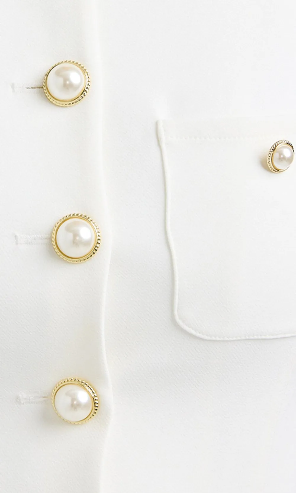 Button Up Round Neck Vest