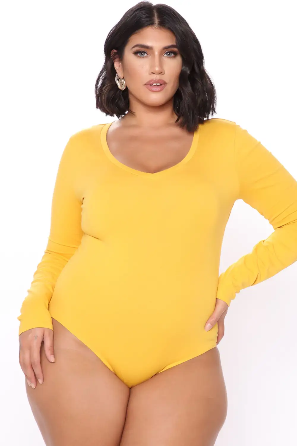 Voted Most Liked Bodysuit - Mustard
