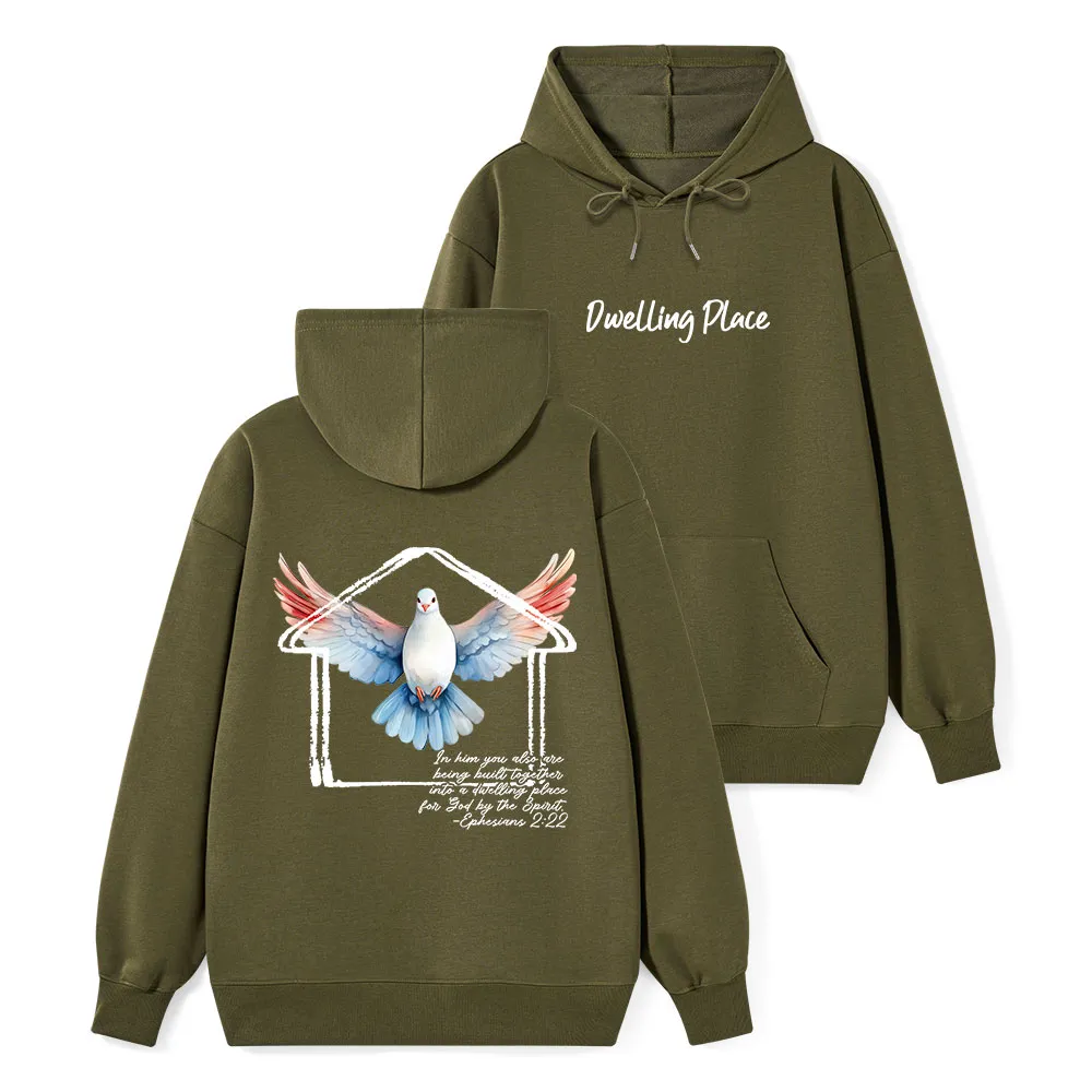 Dwelling Place Dove Classic Christian Hoodie