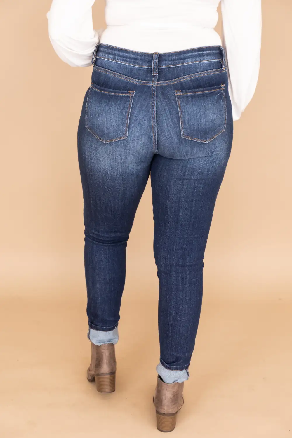 Willa Dark Wash Skinny Jeans