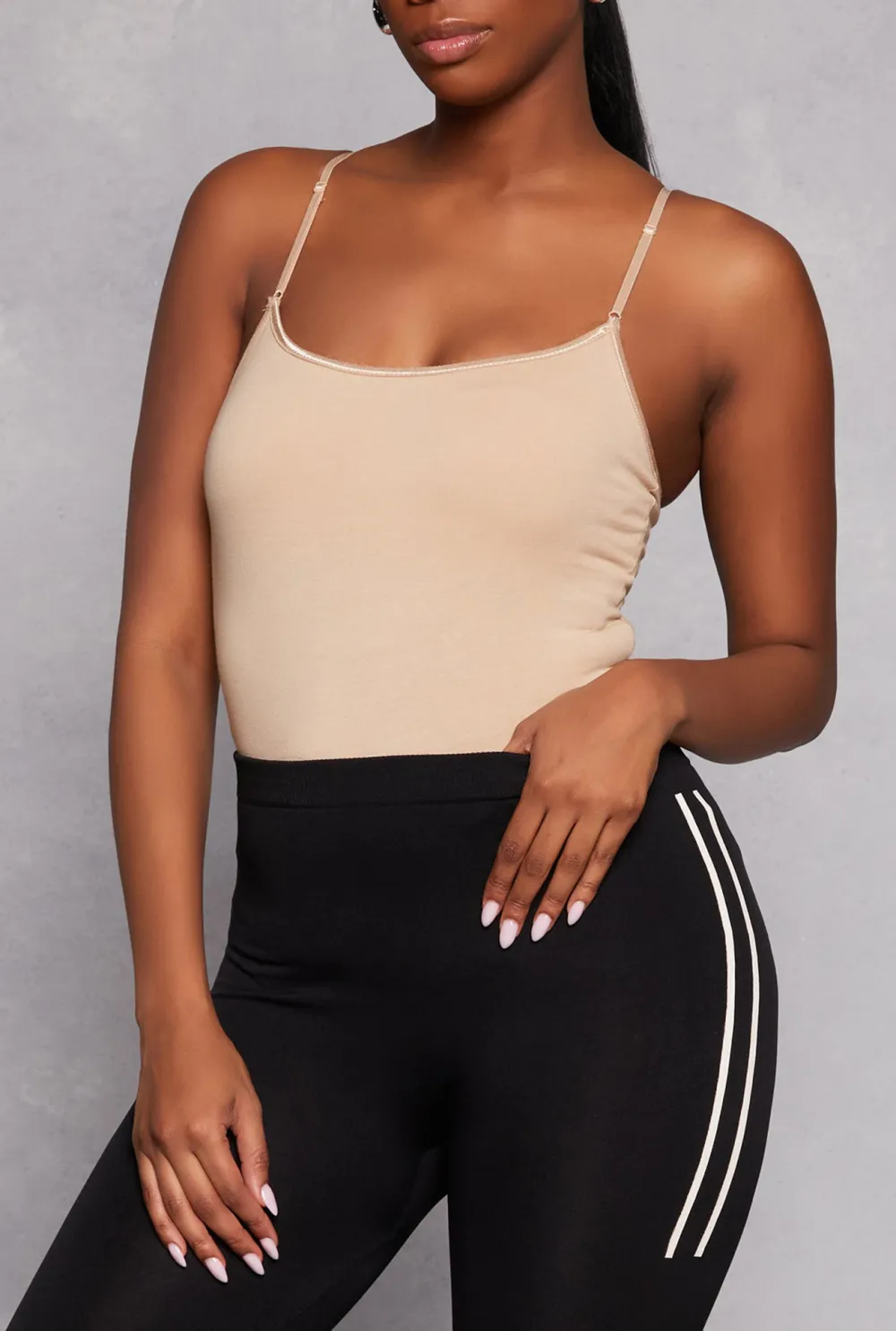 Solid Color Camisole Vest