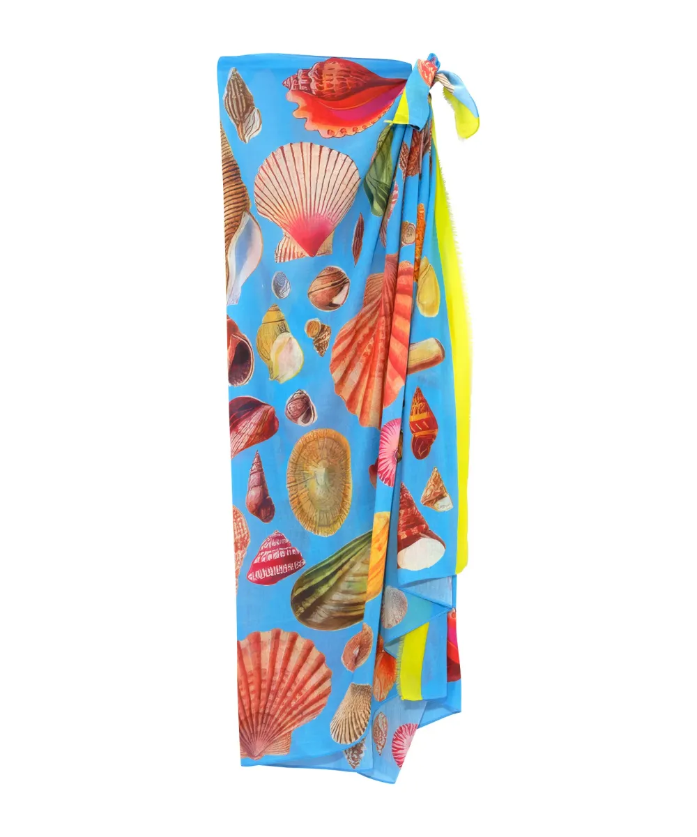 Daily Art Graphic Sea Treasures Wrap