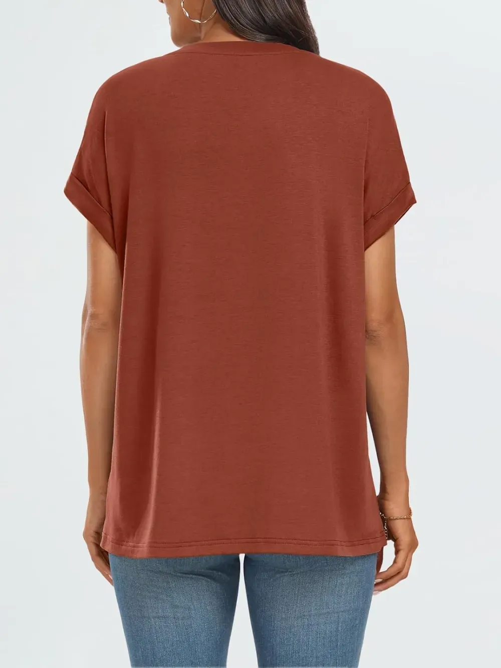 AUTOMET Women Tops Casual Basic T Shirts Loose Fit Crewneck Short Sleeve Summer Outfits