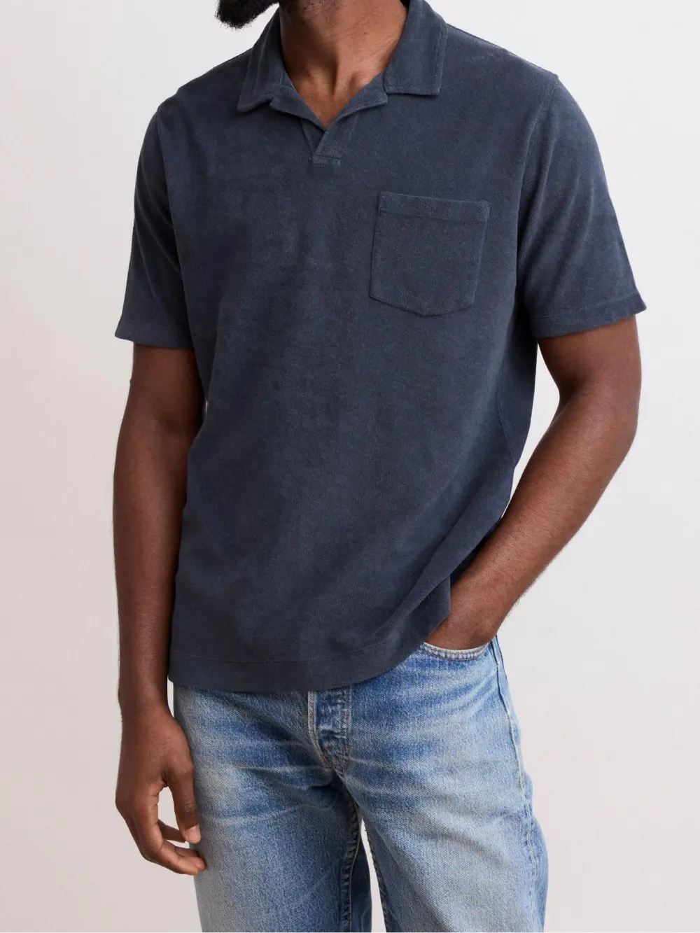 Comfortable Casual Breathable Soft Charcoal Polo Shirt