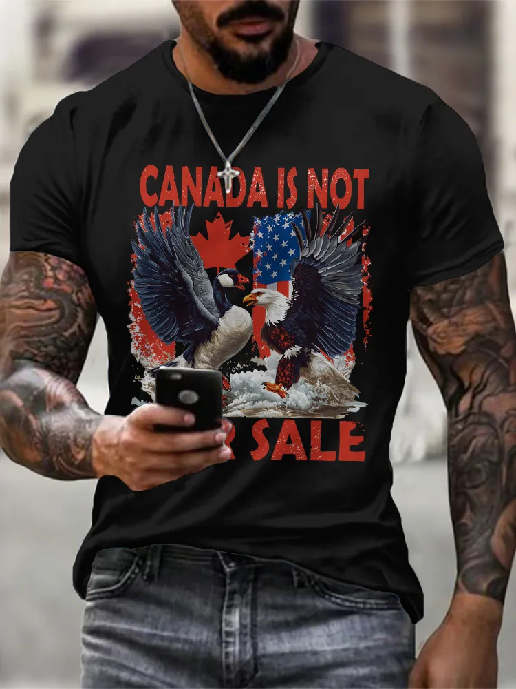 Men'S We Are Strong Canada Is Not For Sale T-Shirt