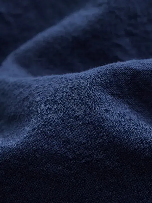 Solid Loosen Casual Cotton V Neck Top