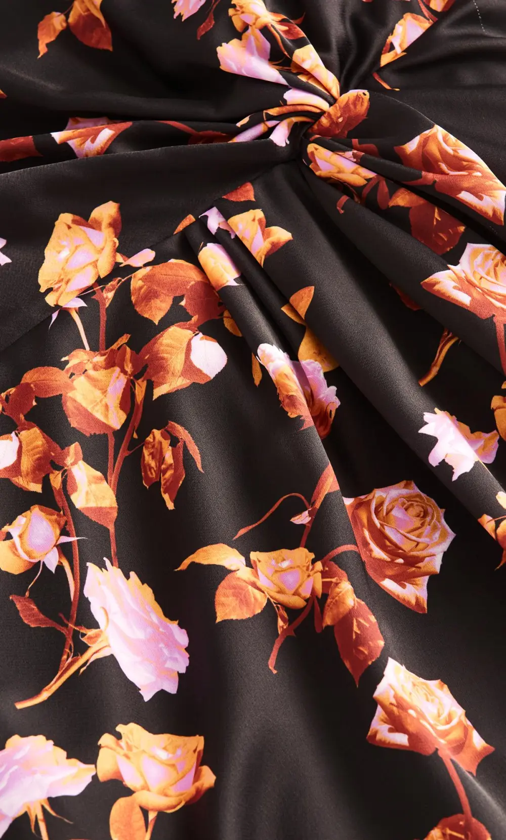 Evans Black Vivid Floral Dress